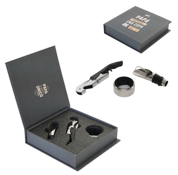 Set Accesorios para Vino Papa