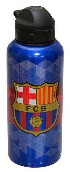 Botella de aluminio Mosaico F.C. Barcelona