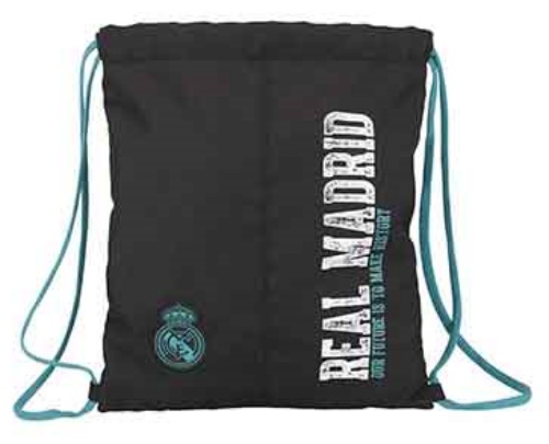 Saco cuerdas Real Madrid negro