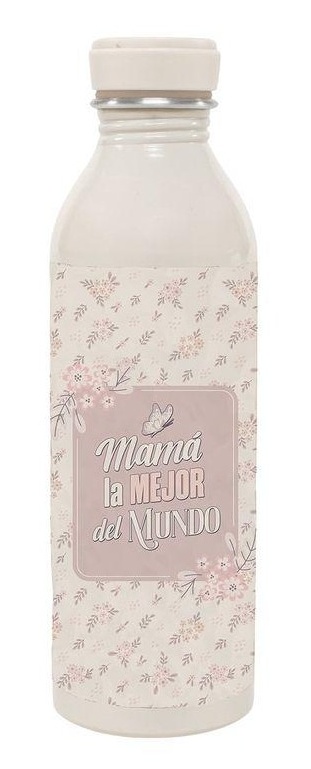 Botella de agua aluminio Mama la Mejor del Mundo