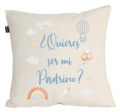 Cojin ¿Quieres Ser mi Padrino?