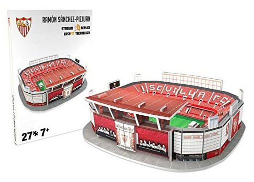 Puzzle 3D maqueta Estadio Ramon Sanchez Pizjuan Sevilla F.C.