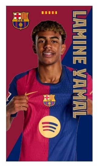 Toalla Lamine Yamal F.C Barcelona