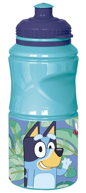Botella de agua Bluey happy