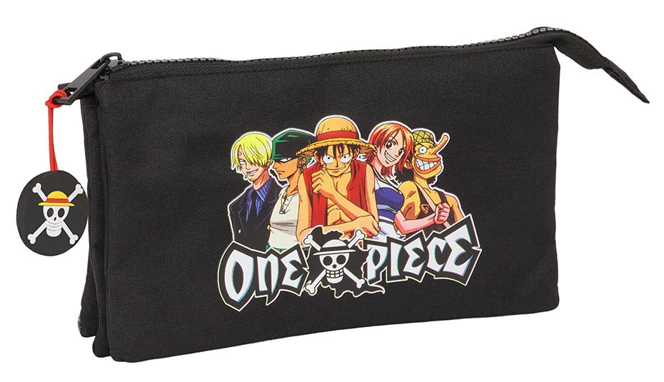 Portatodo triple Tripulacion One Piece