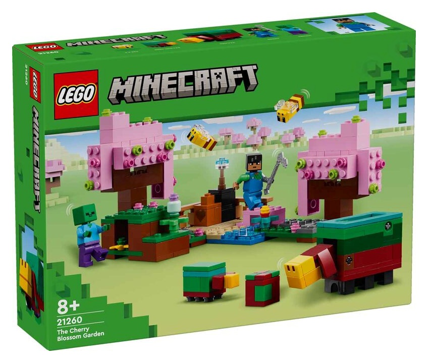 Lego Minecraft El Jardin de los Cerezos en Flor