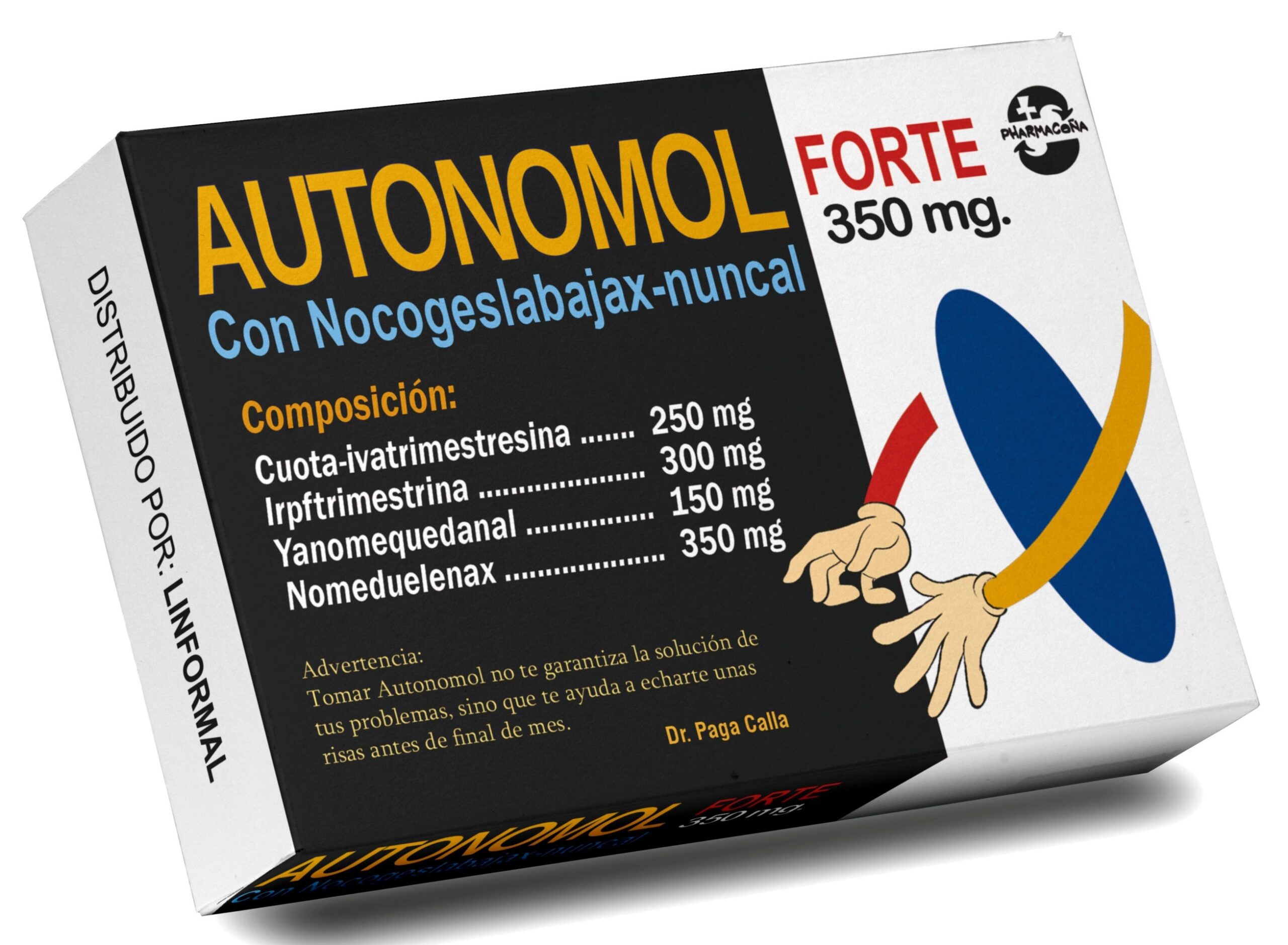 Broma caja de caramelos Autonomol Forte