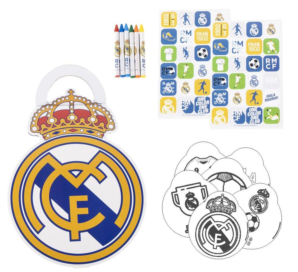 Album de Actividades Coloreable Real Madrid
