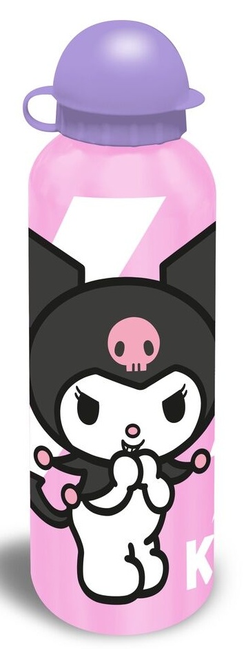 Pack OFERTA Mochila Kuromi 40cm + Portatodo + Botella Kuromi - Imagen 4