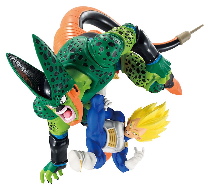 Figura Vegeta vs Celula History II Dragon Ball Ichibansho 17cm