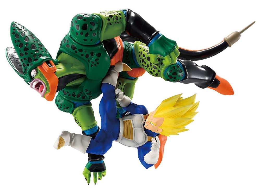 Figura Vegeta vs Celula History II Dragon Ball Ichibansho 17cm - Imagen 2