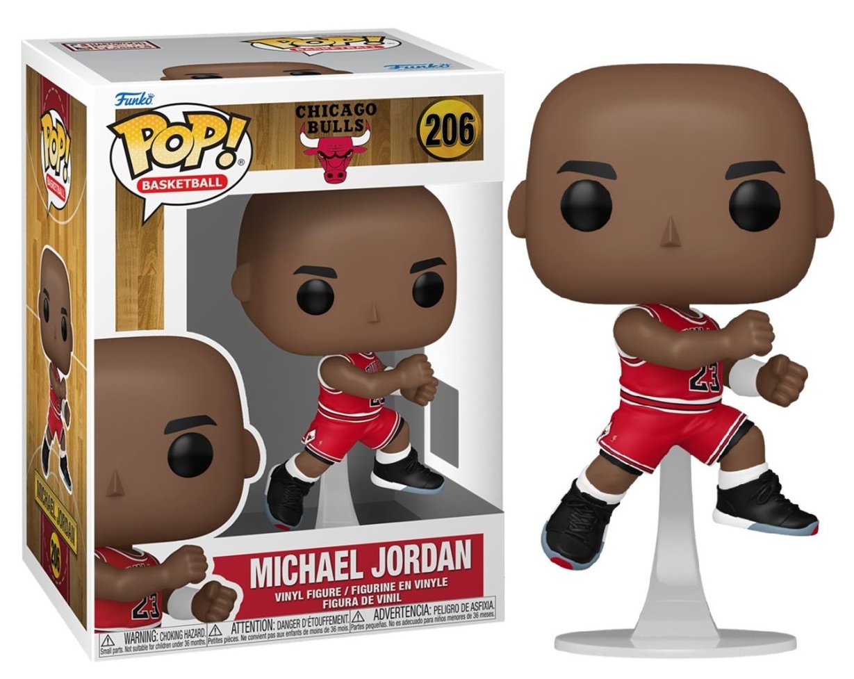 Figura Funko Pop Michael Jordan salto Chicago Bulls