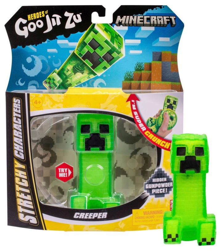 Figura Creeper Minecraft Heroes de Goo Jit Zu