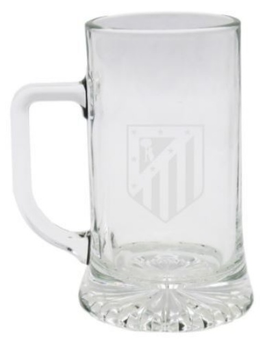 Jarra de cerveza Atletico de Madrid