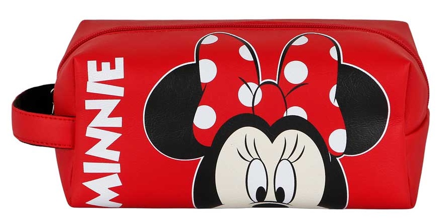 Neceser Minnie rojo adaptable a carro