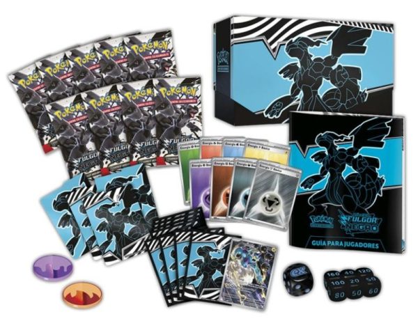 Caja Entrenador de Elite Fulgor Negro Pokemon TCG (Castellano) - Imagen 2