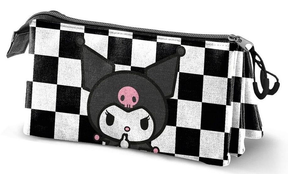 Portatodo triple Kuromi Hello Kitty