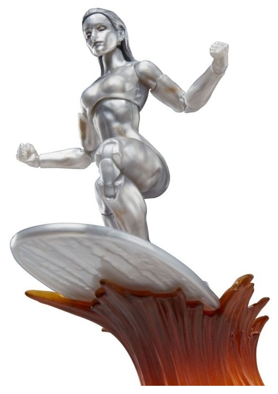 Figura Silver Surfer Los 4 Fantasticos Marvel Legends 15cm