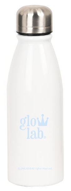 Botella de agua aluminio Cisnes Glowlab