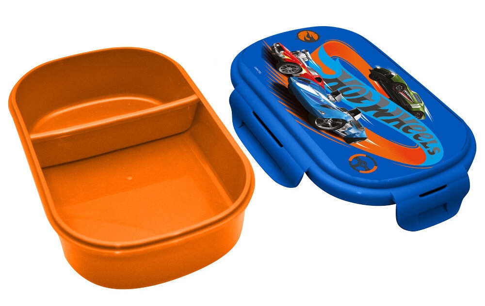 Fiambrera + Cubierto Hot Wheels - Imagen 2