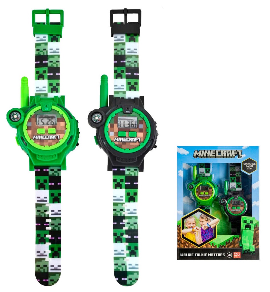 Reloj Walkie Talkie infantil Minecraft