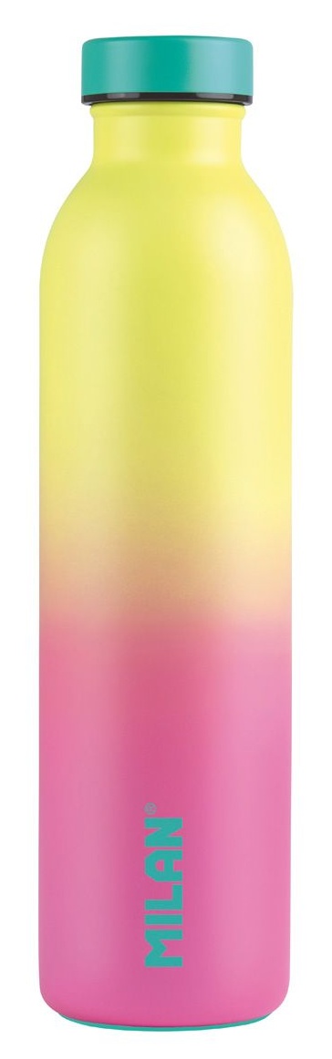 Botella de agua termo Milan rosa