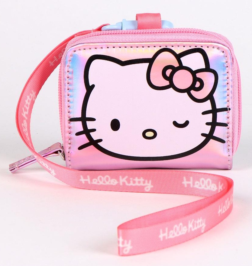 Cartera monedero Hello Kitty con correa