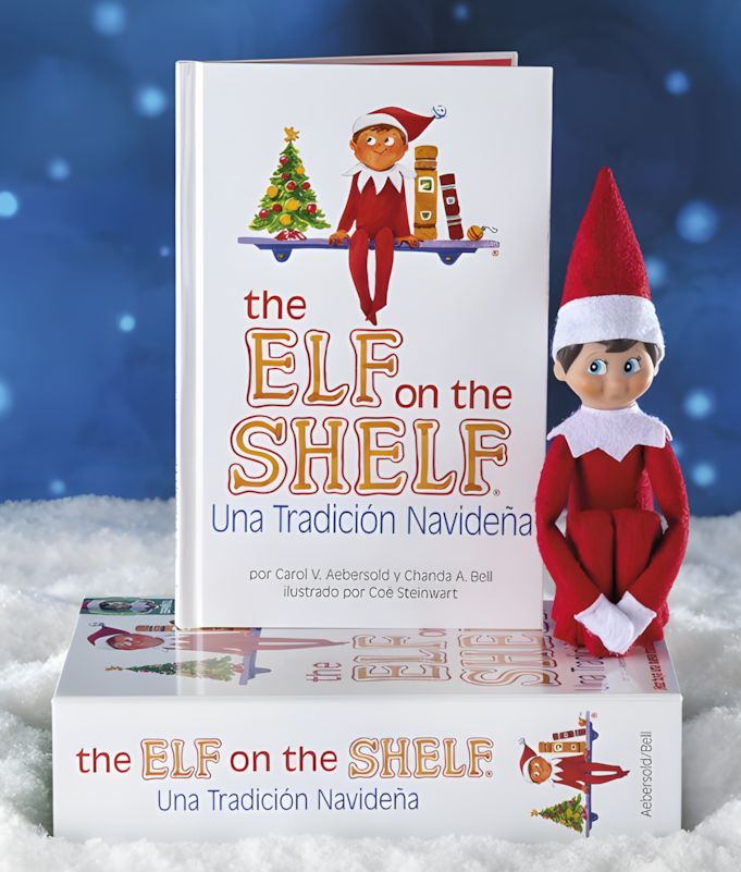 Set Cuento + Muñeco Elfo The Elf On the Shelf