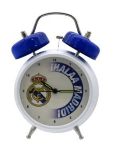Reloj despertador Himno Real Madrid