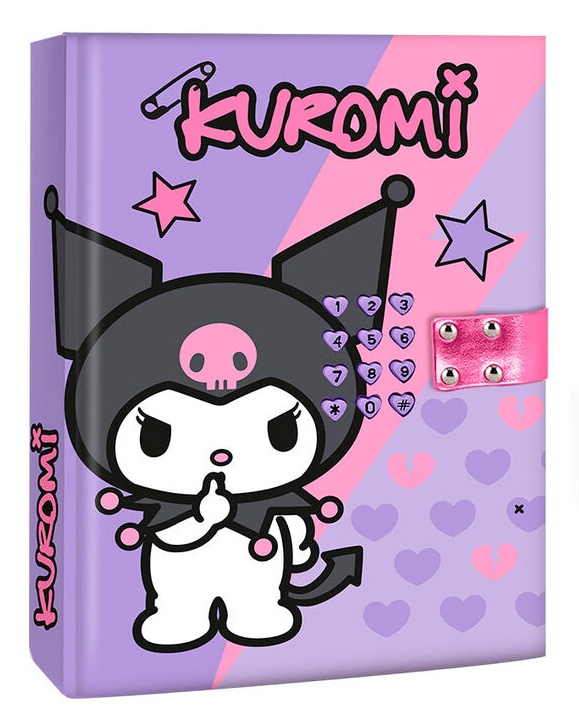 Diario secreto con Clave Electronica Kuromi Hello Kitty