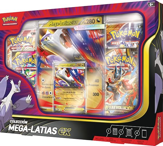 Juego de Cartas Mega Latias Pokemon TCG (castellano)