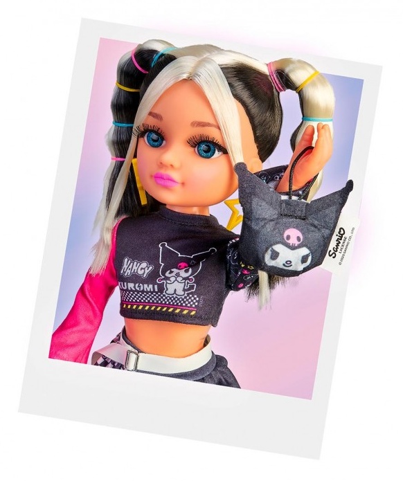 Muñeca Nancy Kuromi Las Aventuras de Hello Kitty 45cm - Imagen 3
