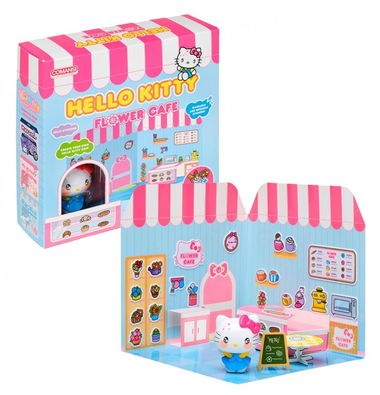 Set Sticker House Cafeteria Hello Kitty Las Aventuras de Hello Kitty y sus Amigos