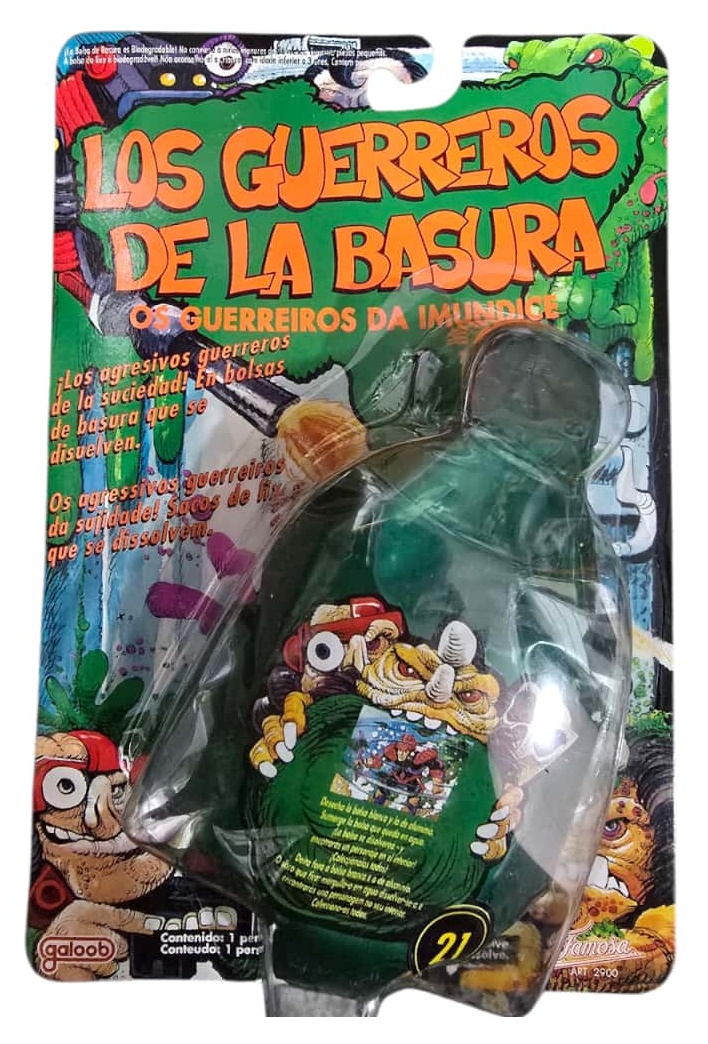 Figura Los Guerreros de la Basura Nº21
