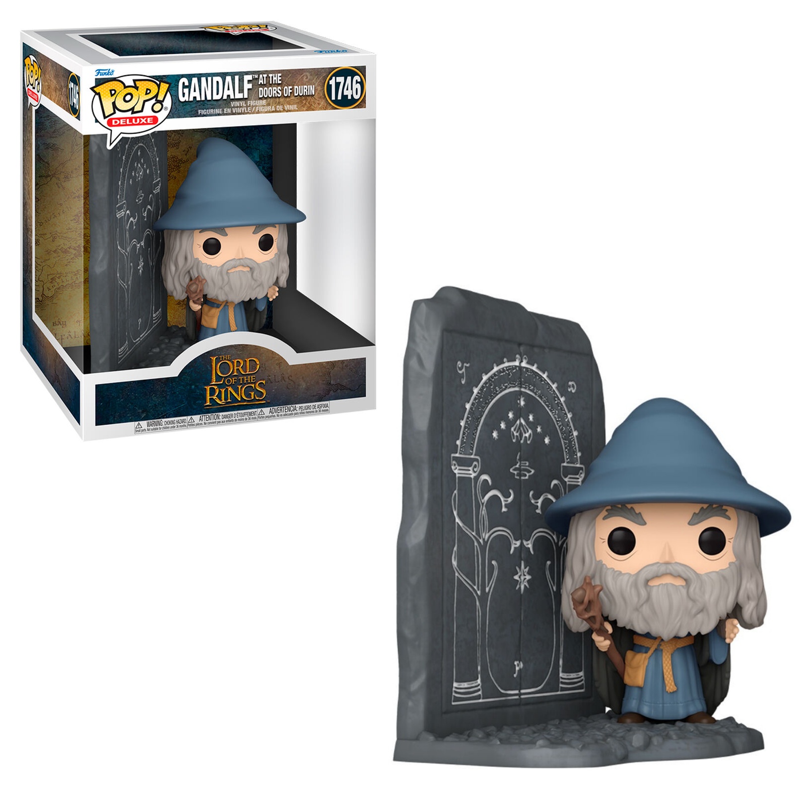 Figura Funko Pop deluxe Gandalf Durin El Señor de los Anillos