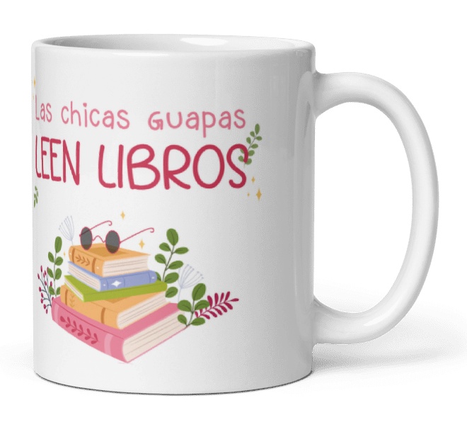 Taza Las Chicas Guapas Leen Libros