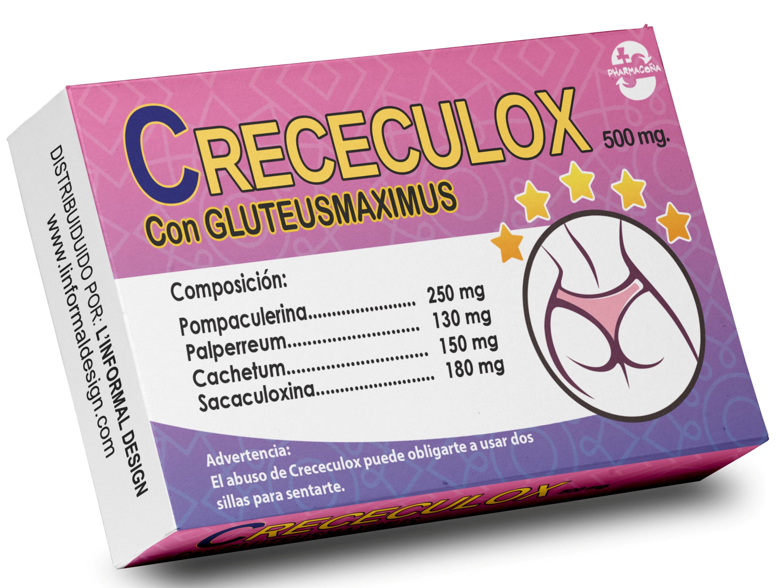 Broma caja de caramelos Crececulox