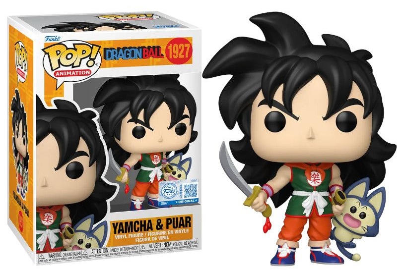Figura Funko Pop Yamcha & Puar Exclusivo