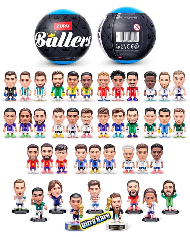 Capsula Sorpresa Mundial FIFA 2026 Zuru Ballers