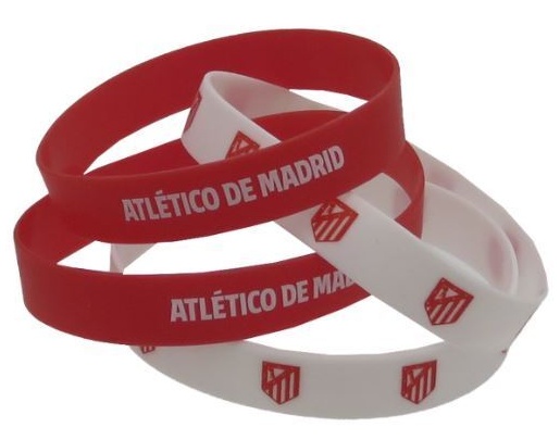 Botella de agua tritan Atletico de Madrid con 4 pulseras - Imagen 2