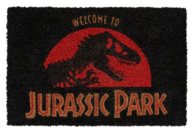 Felpudo Welcome to Jurassic Park