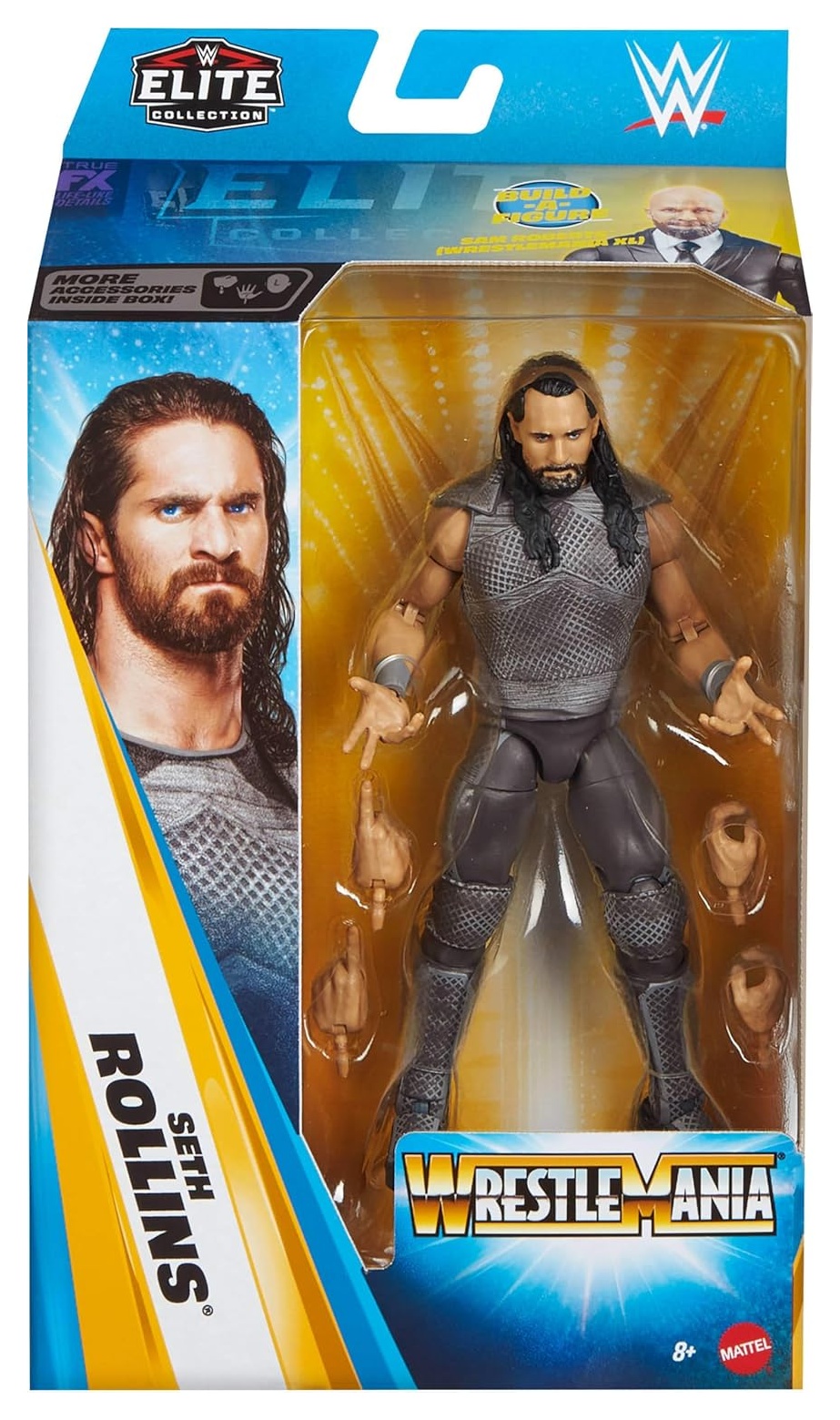 Figura Seth Rollins WWE Elite Collection 15cm - Imagen 3