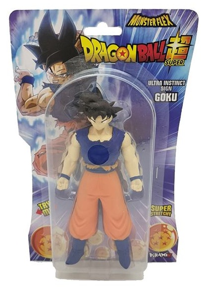 Figura estirable Goku Ultra Instinct Sign Dragon Ball Monster Flex 15cm