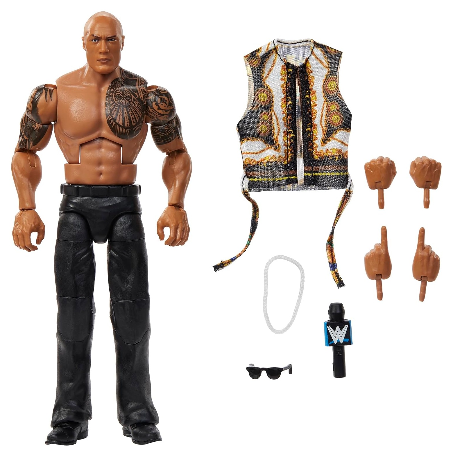 Figura The Rock Final Boss WWE Elite Collection 15cm