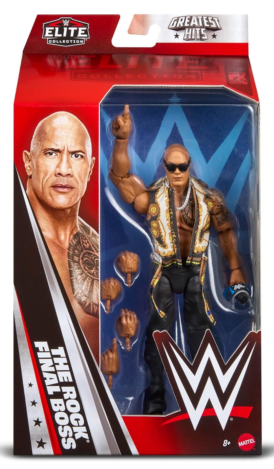 Figura The Rock Final Boss WWE Elite Collection 15cm - Imagen 2