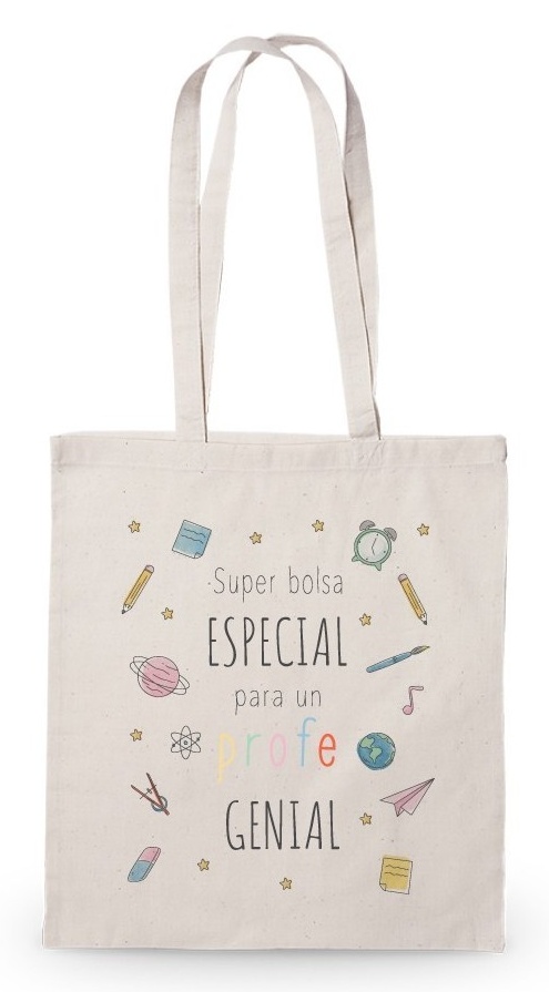 Bolsa Tote Bag Para un Profe Genial