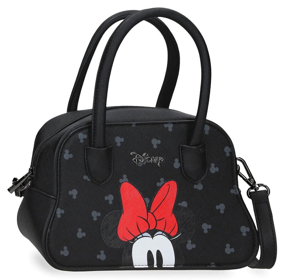 Bolso Minnie negro 23cm