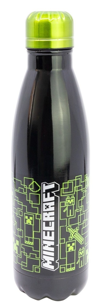 Botella de agua acero Pixel Minecraft