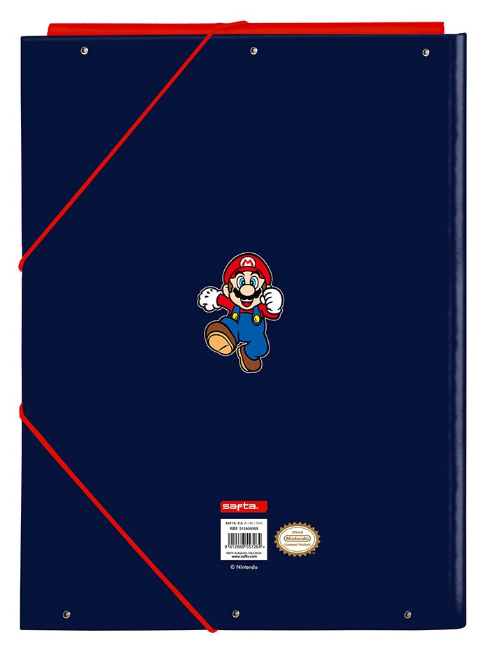 Carpeta solapas Super Mario A4 - Imagen 2