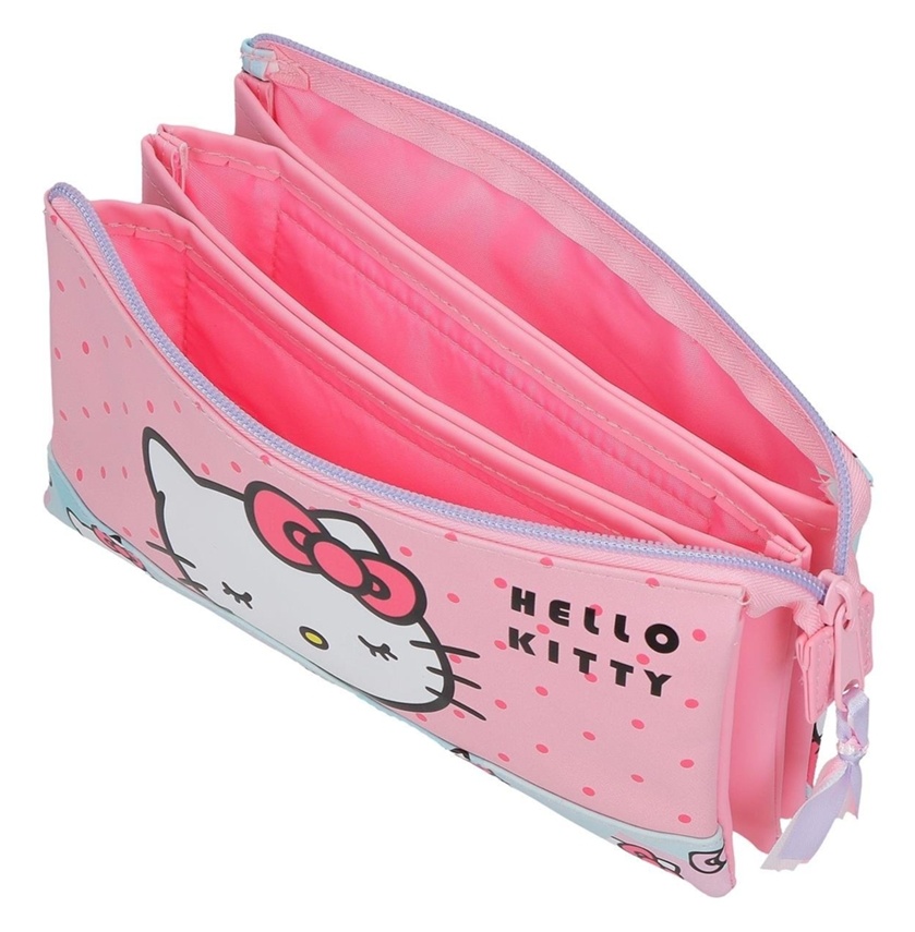 Portatodo triple Cute Hello Kitty - Imagen 4